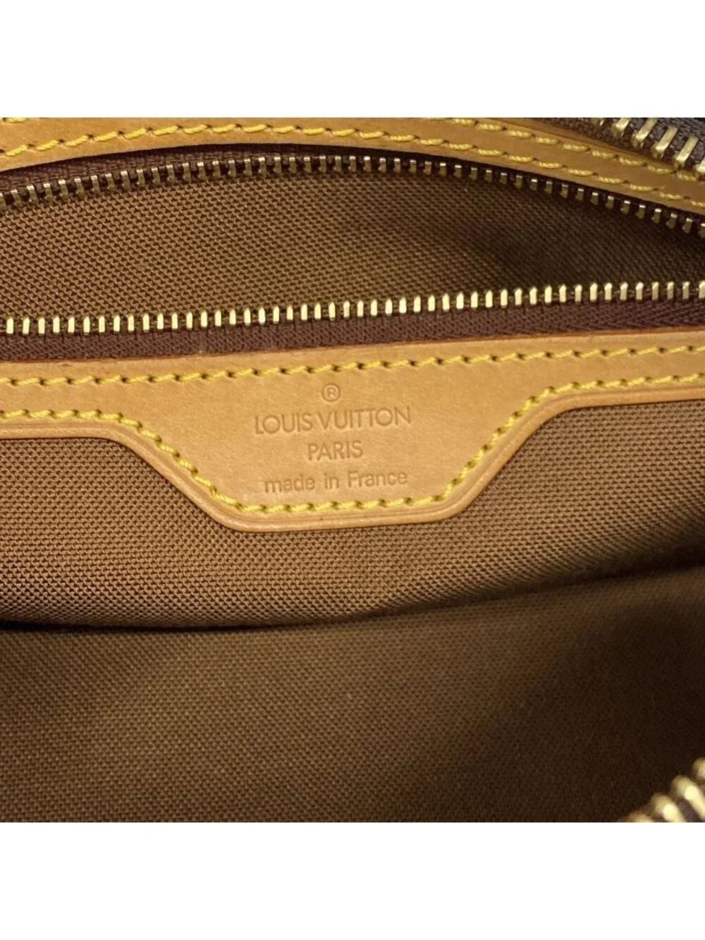 Louis Vuitton Shoulder Bag Monogram Trotteur Brown
